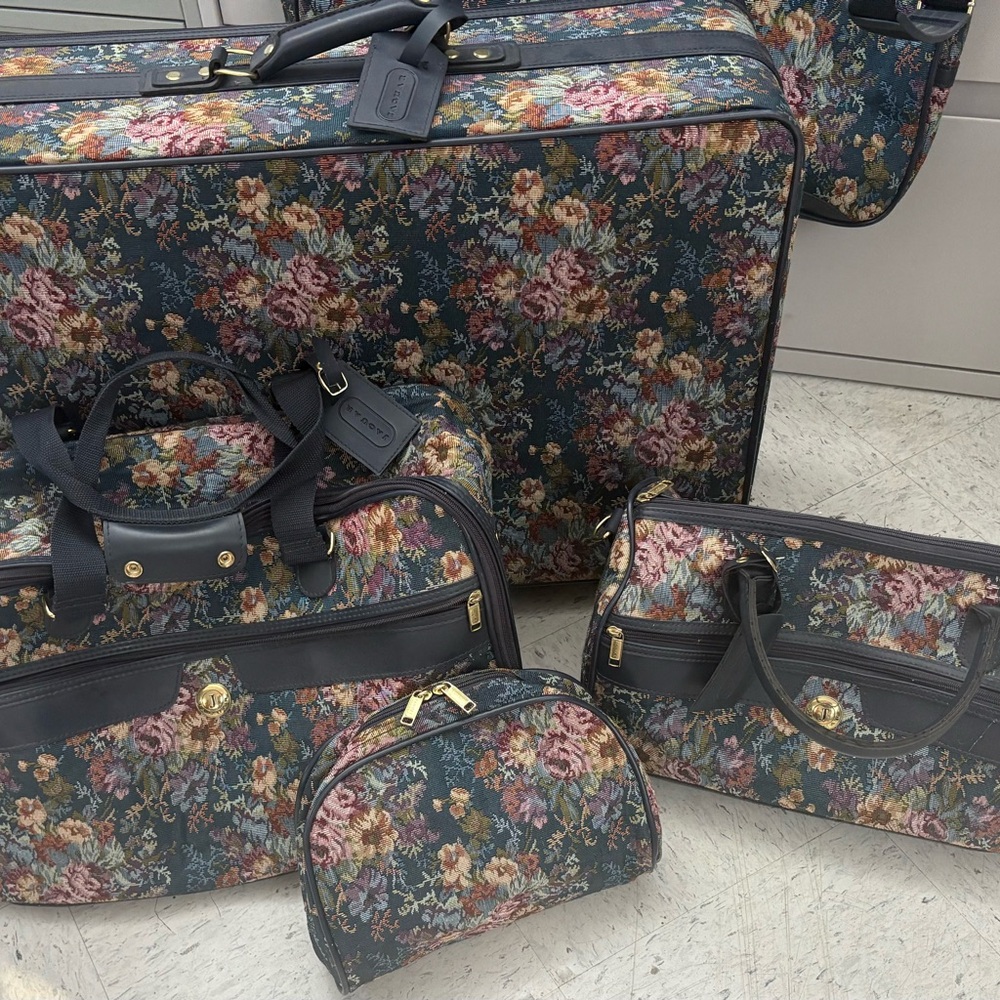 Floral Women's Bag Set